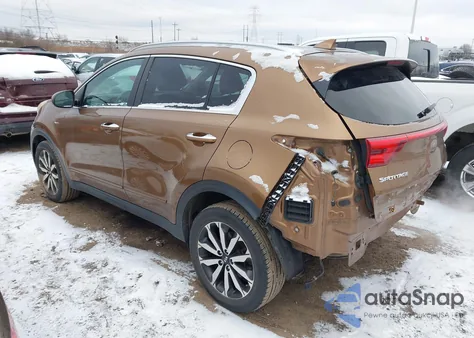 2017 Kia Sportage Ex из США, поврежденный, VIN KNDPNCAC9H7071999